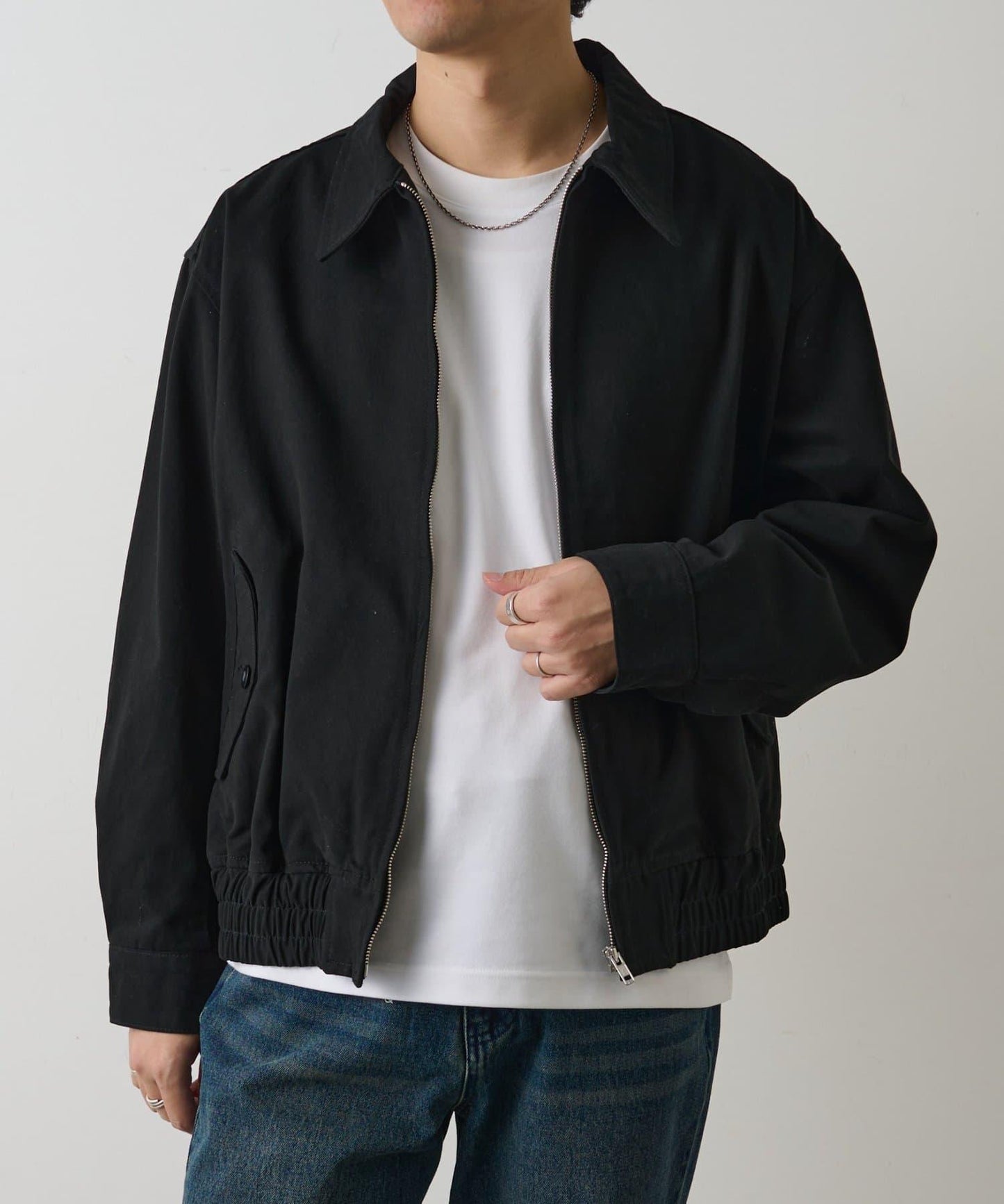 棉質斜紋工裝夾克