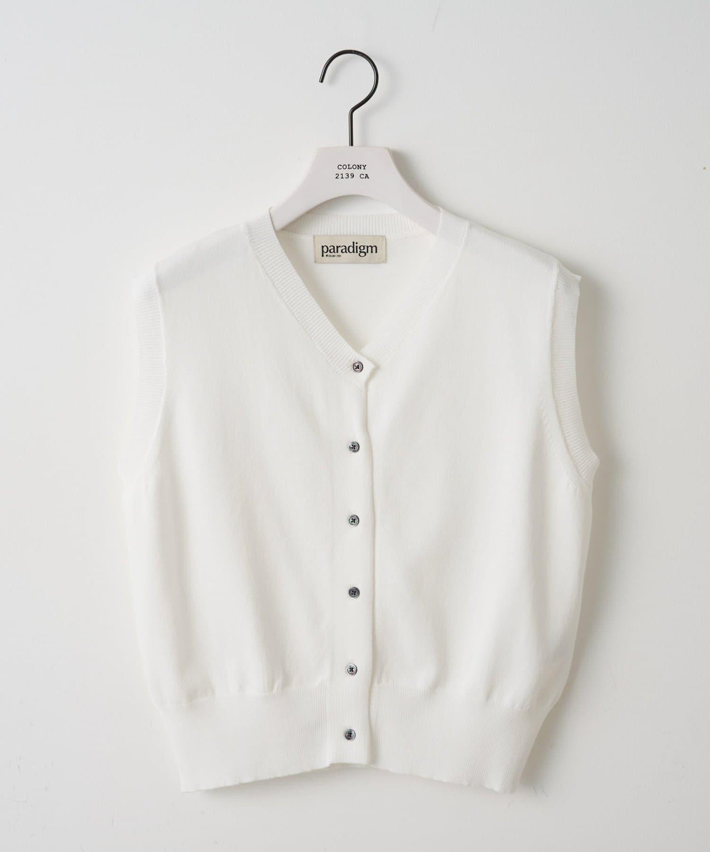 paradigm 棉莫代爾短款背心