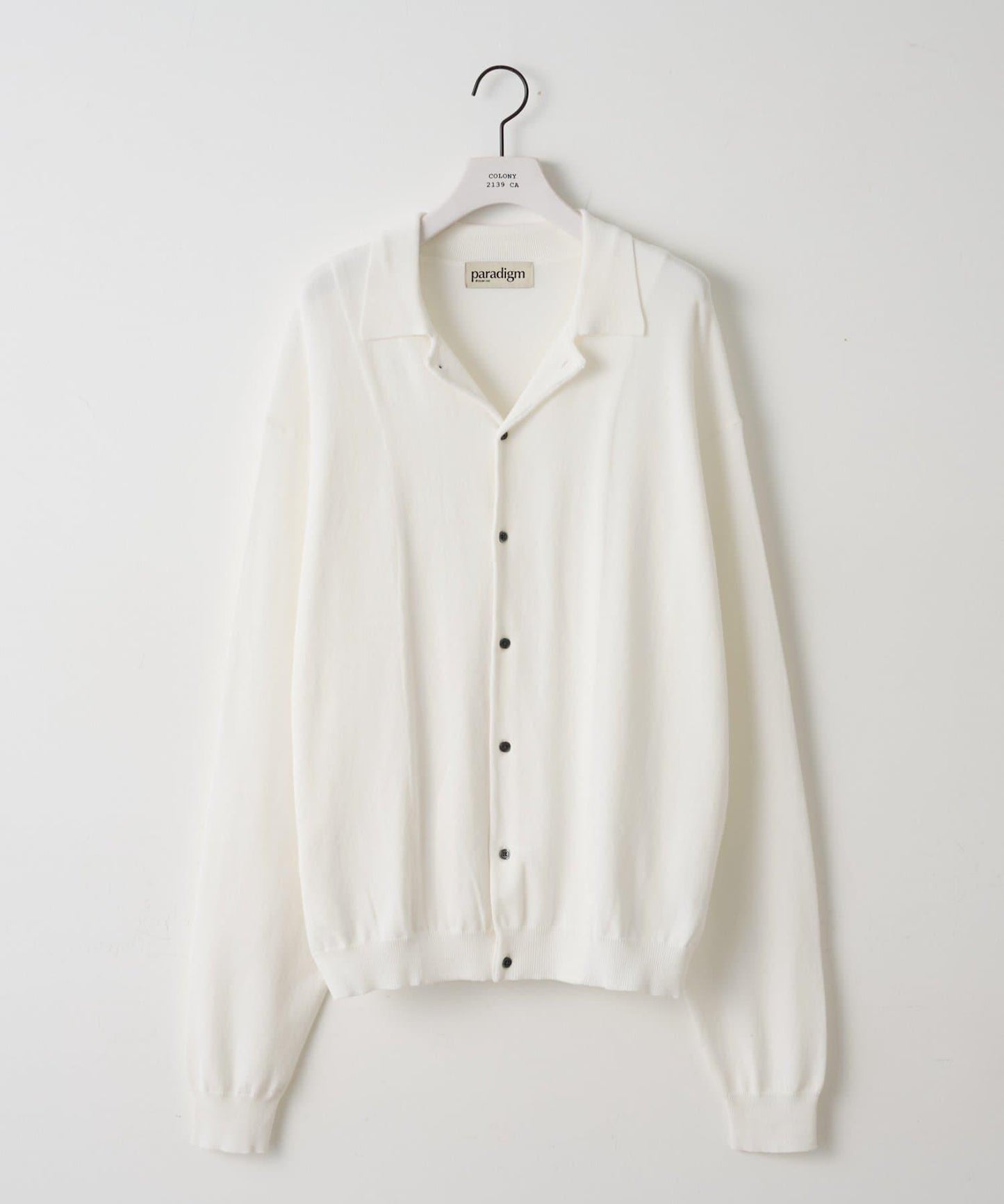 棉莫代爾開襟設計 襯衫開衫 U款