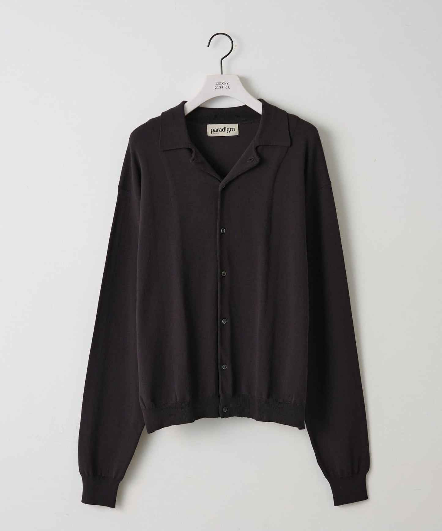 棉莫代爾開襟設計 襯衫開衫 U款