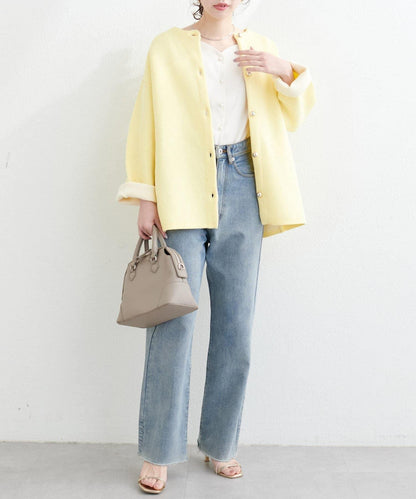 natural couture 心形領口 泡泡袖 女式襯衫