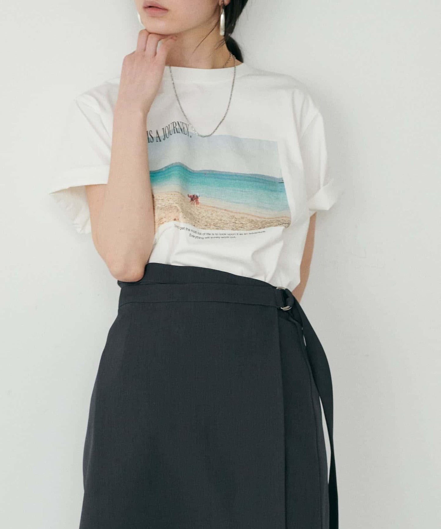 可持續企劃 Logo×PHOTO 圖案 T恤