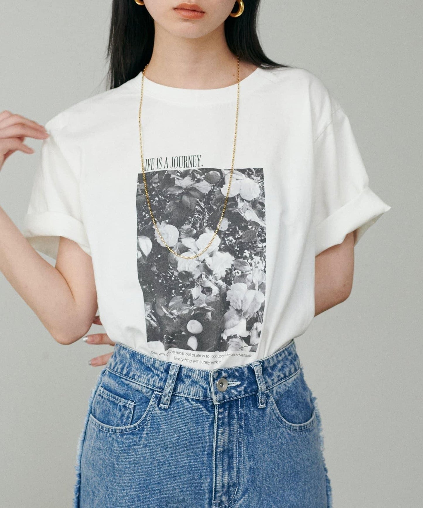 可持續企劃 Logo×PHOTO 圖案 T恤