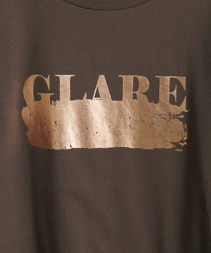 LARUTA 防汗漬 箔印Logo T恤