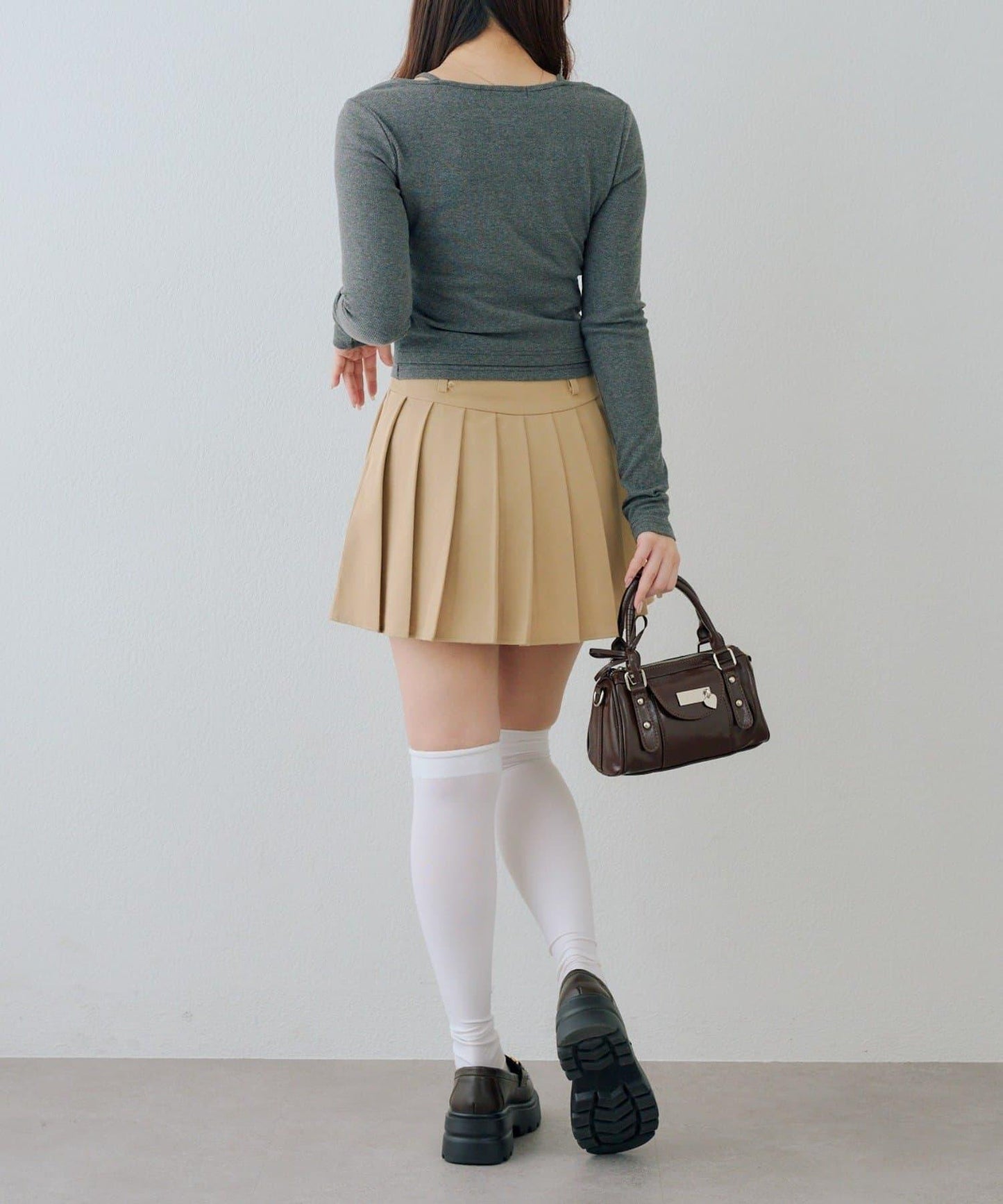 RMAF 繫帶拼接長袖T恤