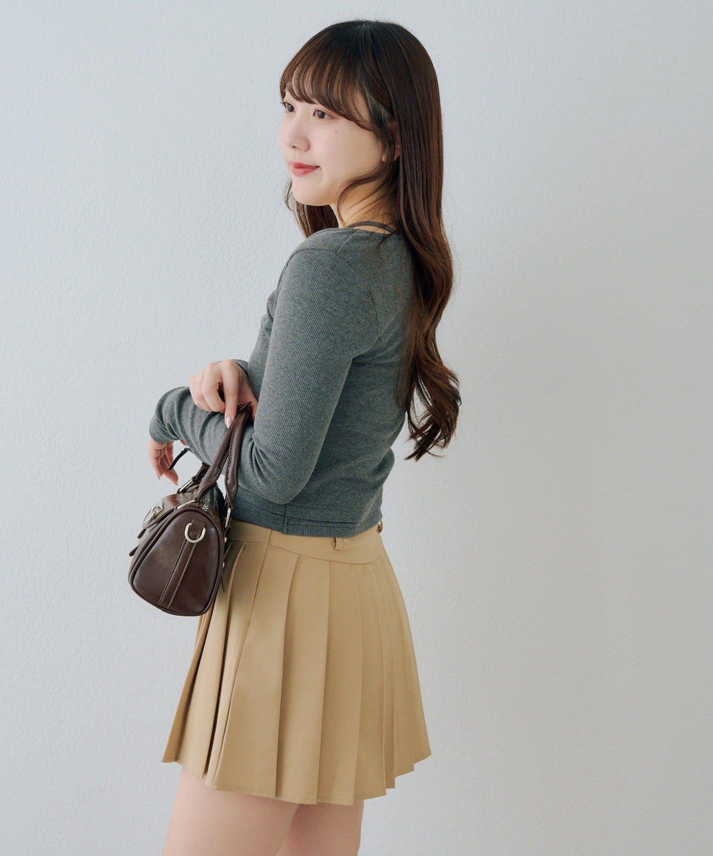 RMAF 繫帶拼接長袖T恤