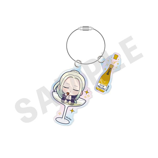 えぶりでいホスト  シン オーロラ亞克力鑰匙扣 シャンパンver.