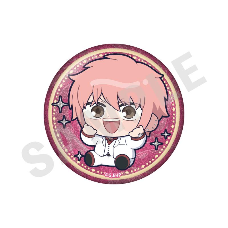 えぶりでいホスト 亮片交易缶徽章 香檳款 BOX裝8個