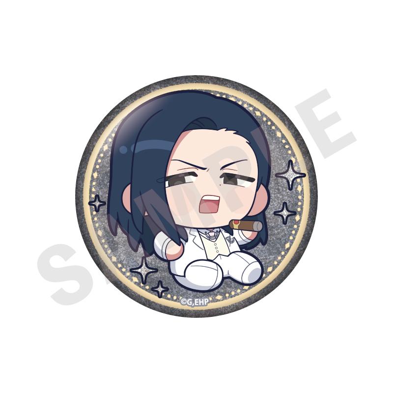 えぶりでいホスト 亮片交易缶徽章 香檳款 BOX裝8個