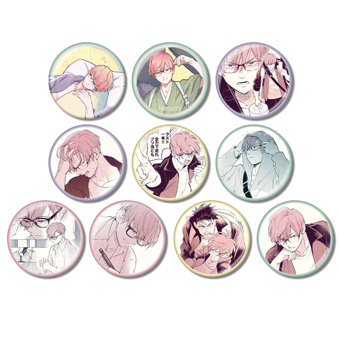 口の悪い男子校マネージャーのサポート力が悽すぎる トレーディング缶バッジ Vol.2 BOX款（10個入）