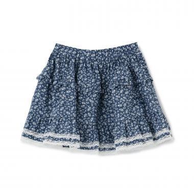 荷葉邊層疊半身裙