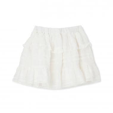 荷葉邊層疊半身裙