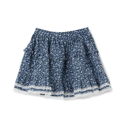 荷葉邊層疊半身裙