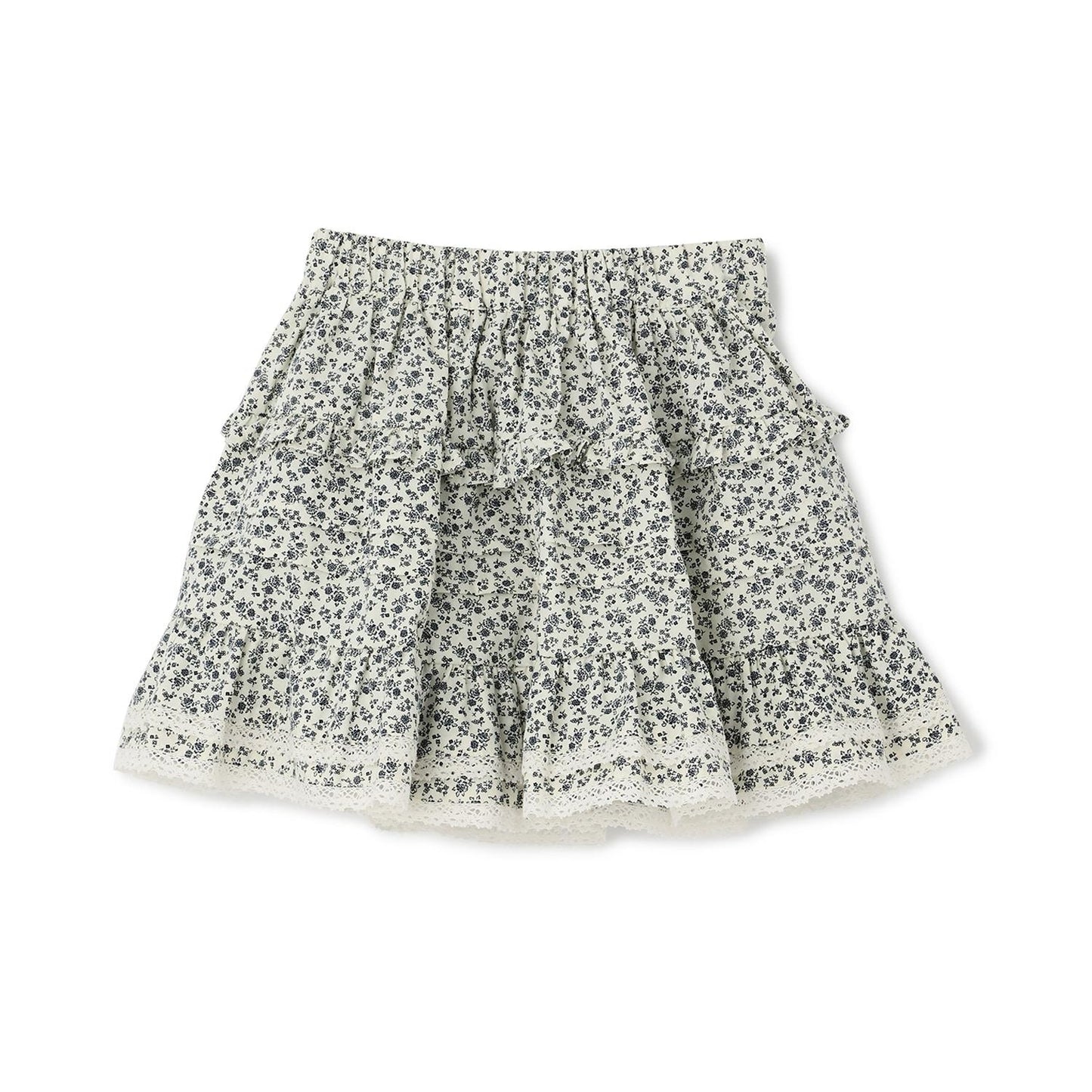 荷葉邊層疊半身裙