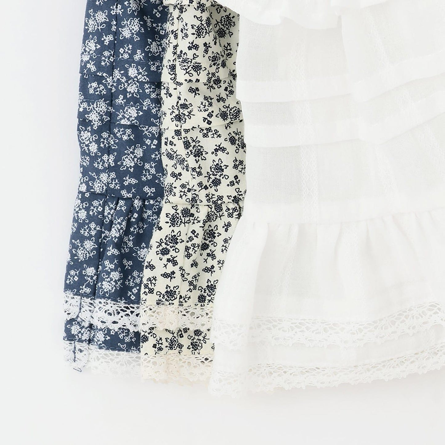 荷葉邊層疊半身裙