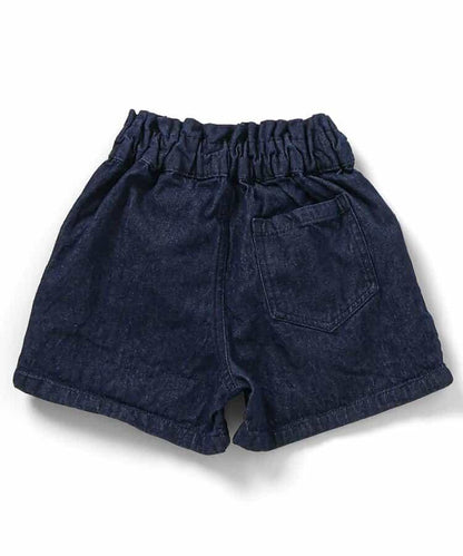 心形花朵刺繡短褲