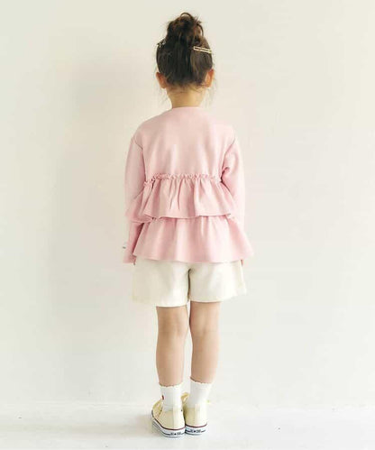 心形花朵刺繡短褲