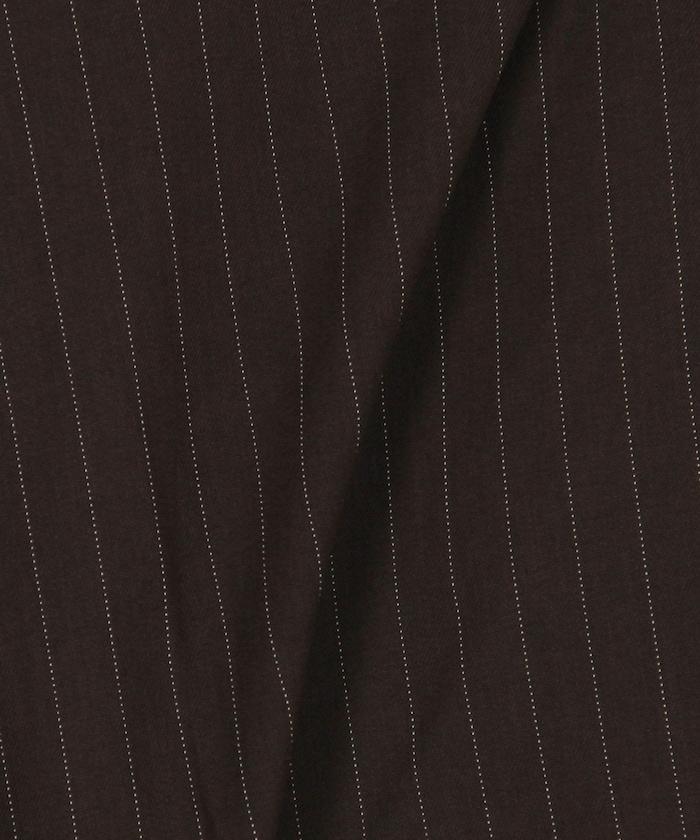 寬直筒版型 單褶 西裝褲