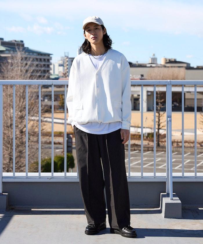 寬直筒版型 單褶 西裝褲