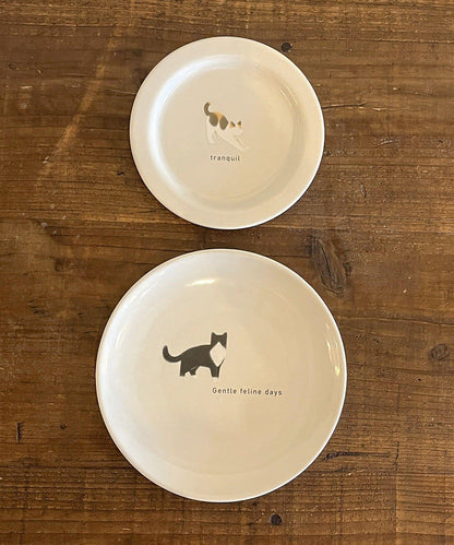 貓圖案蛋糕盤 16cm 餐盤