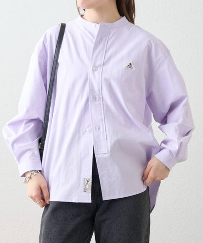 GEVACO 立領長袖男女同款襯衫