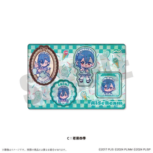 《LoveLive!》（學園偶像計劃） 紐特羅系列 若菜四季 全息貼紙套裝 AiScReam C款