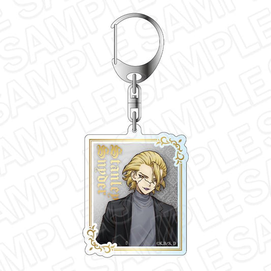 Dr.STONE（石紀元） スタンリー・スナイダー 亞克力鑰匙扣 ブラックスーツ ver.