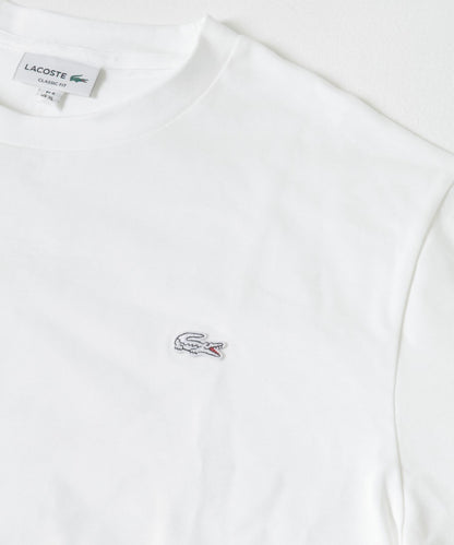 LACOSTE 輪廓鱷魚圖案圓領T恤