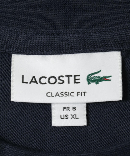 LACOSTE 輪廓鱷魚圖案圓領T恤