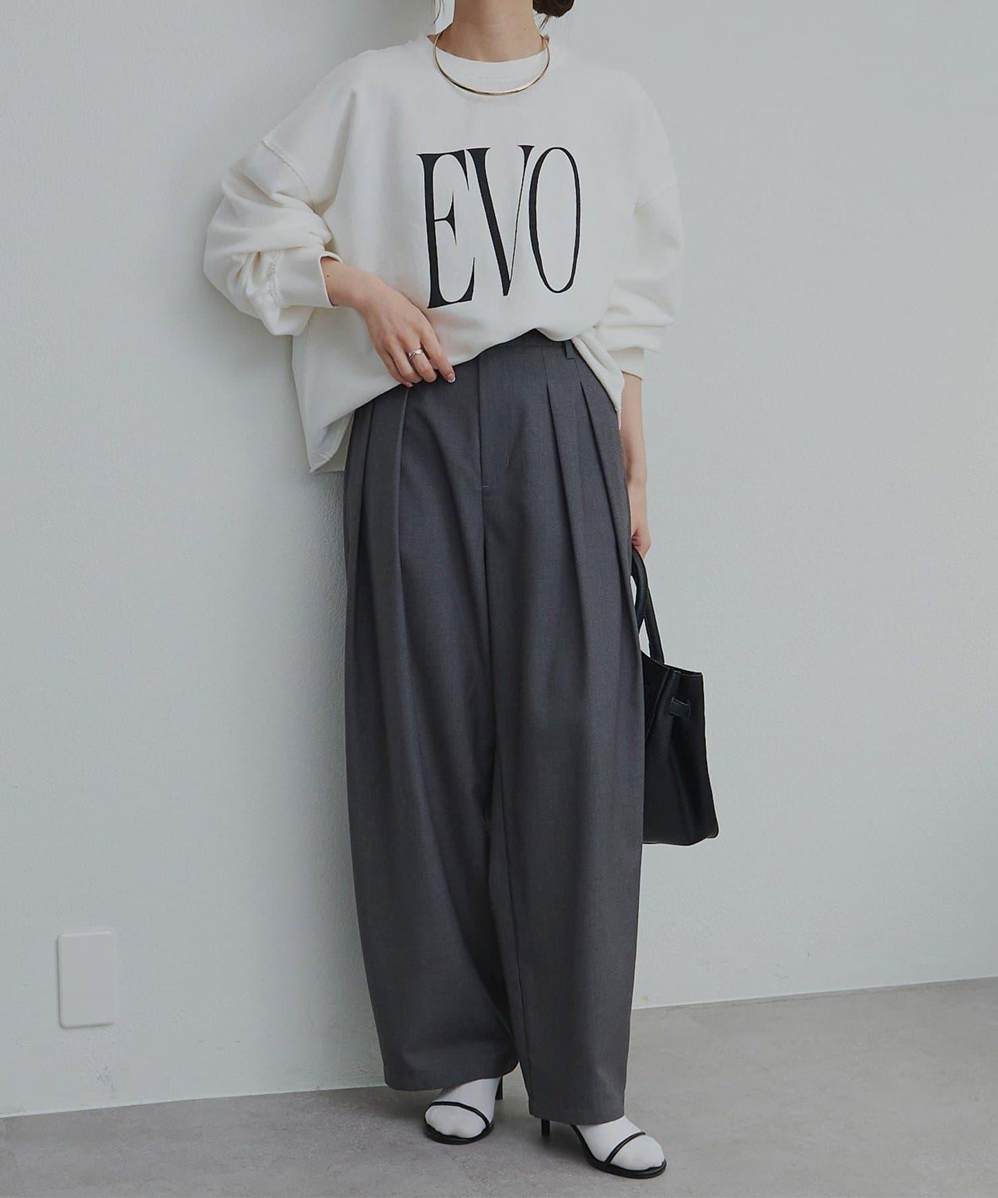 大字母毛圈衛衣