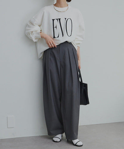 大字母毛圈衛衣