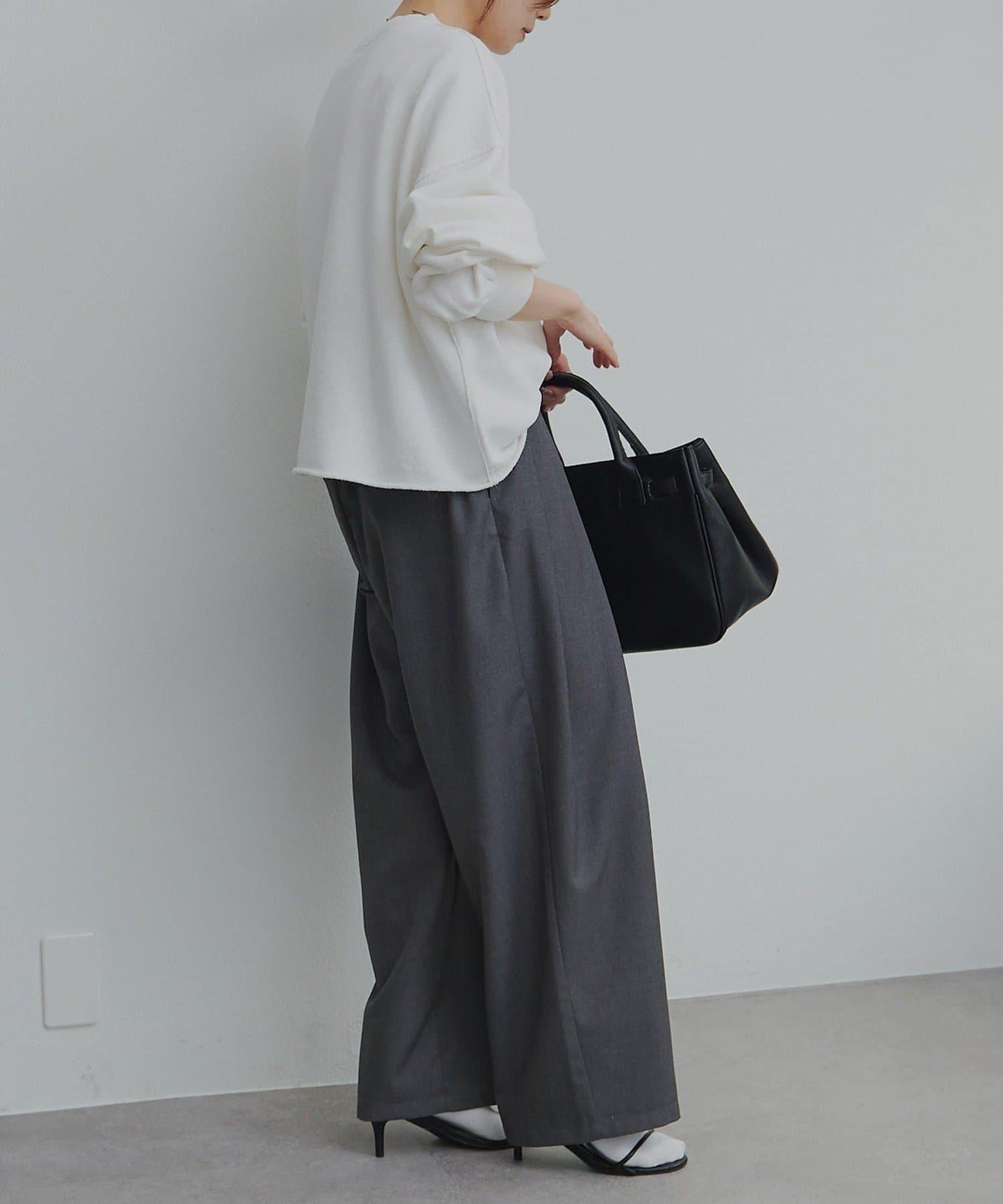 大字母毛圈衛衣