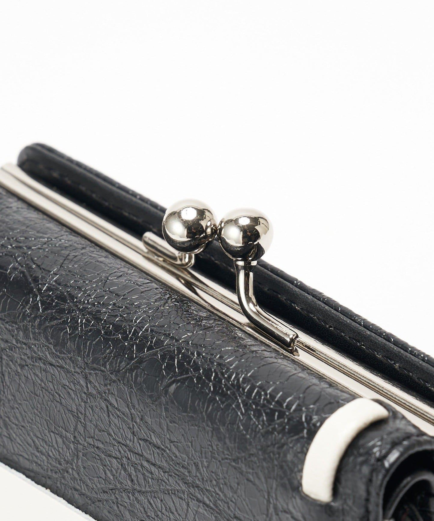 GRAIN/グレイン 復古走線三折口金錢包