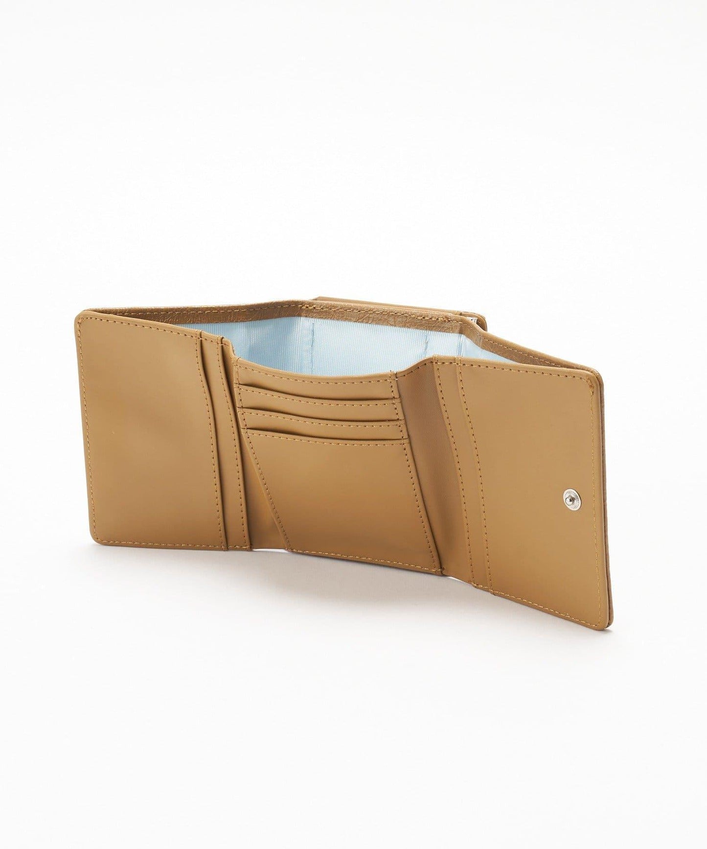 GRAIN/グレイン 復古走線三折口金錢包