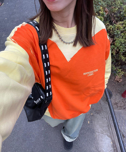 RePRODUCTION LABEL 插肩衛衣