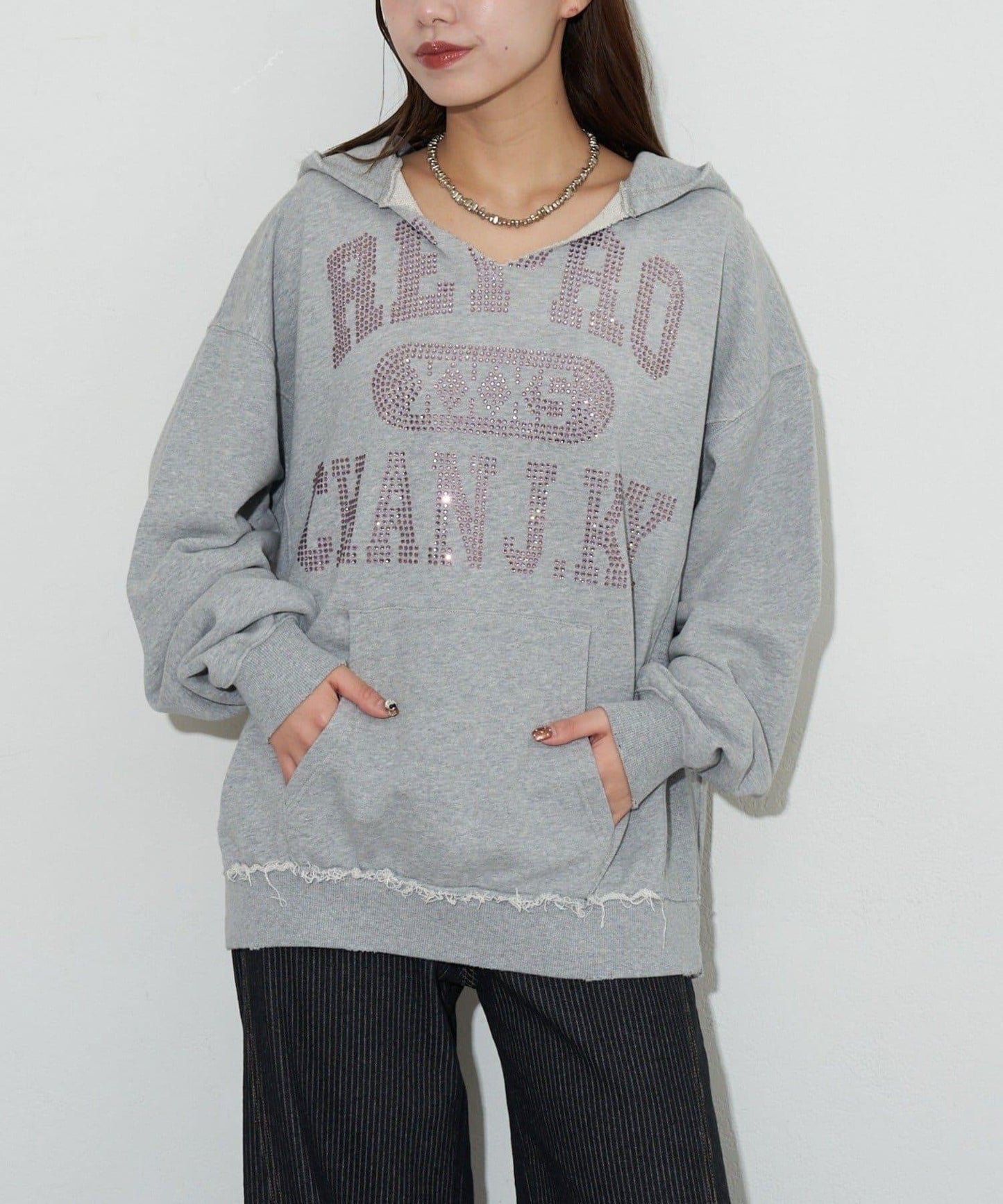 RePRODUCTION LABEL 開襟連帽衛衣