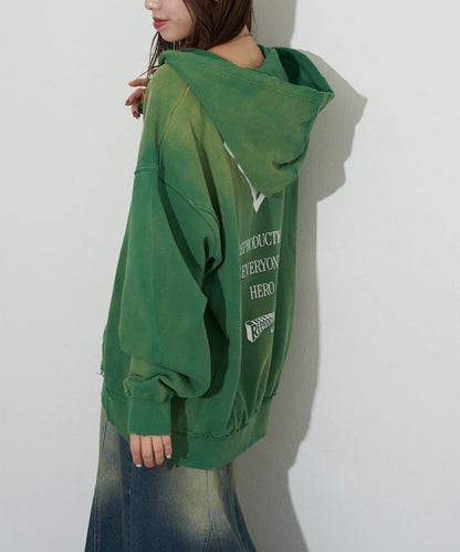 RePRODUCTION LABEL 開襟連帽衛衣