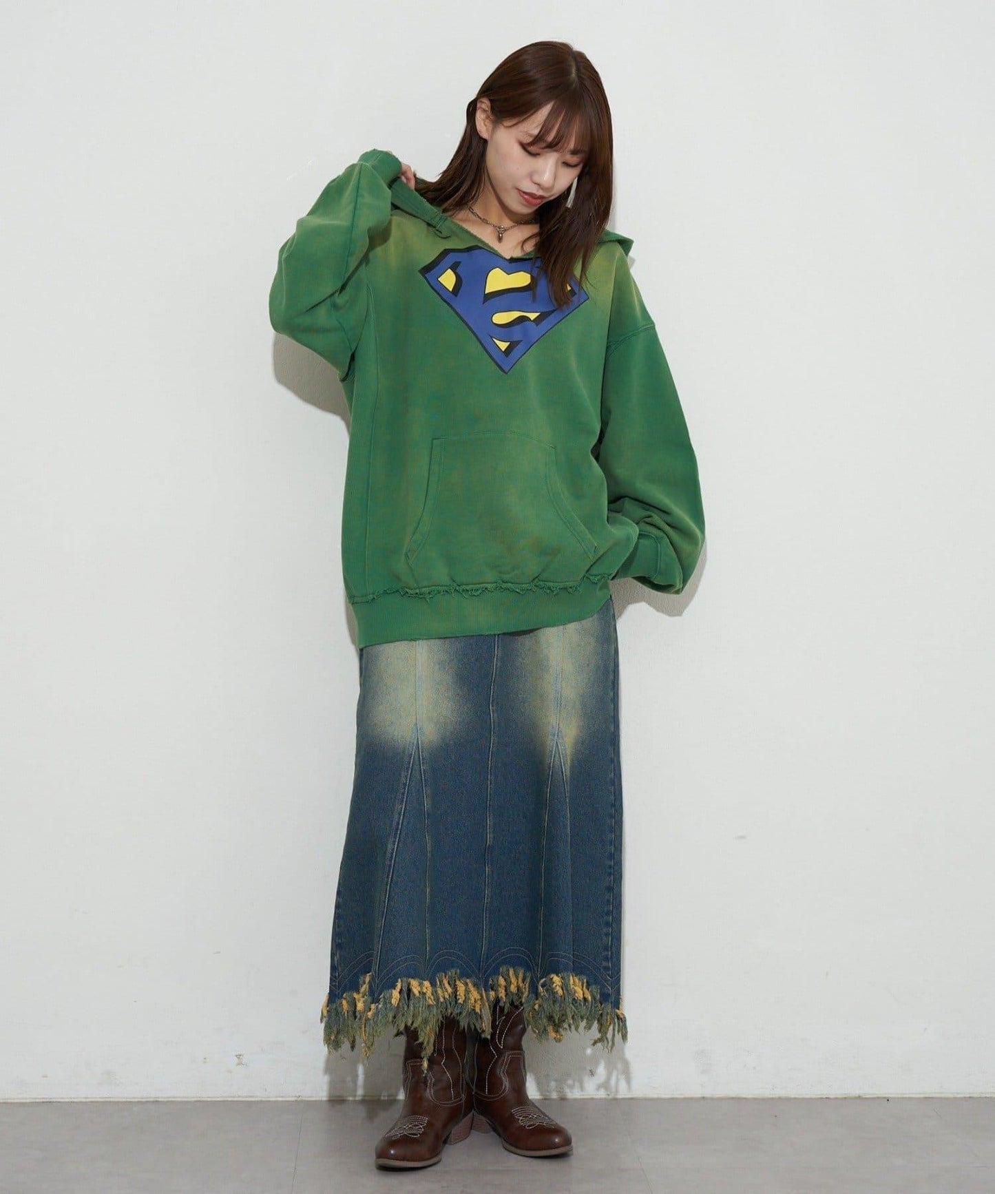 RePRODUCTION LABEL 開襟連帽衛衣