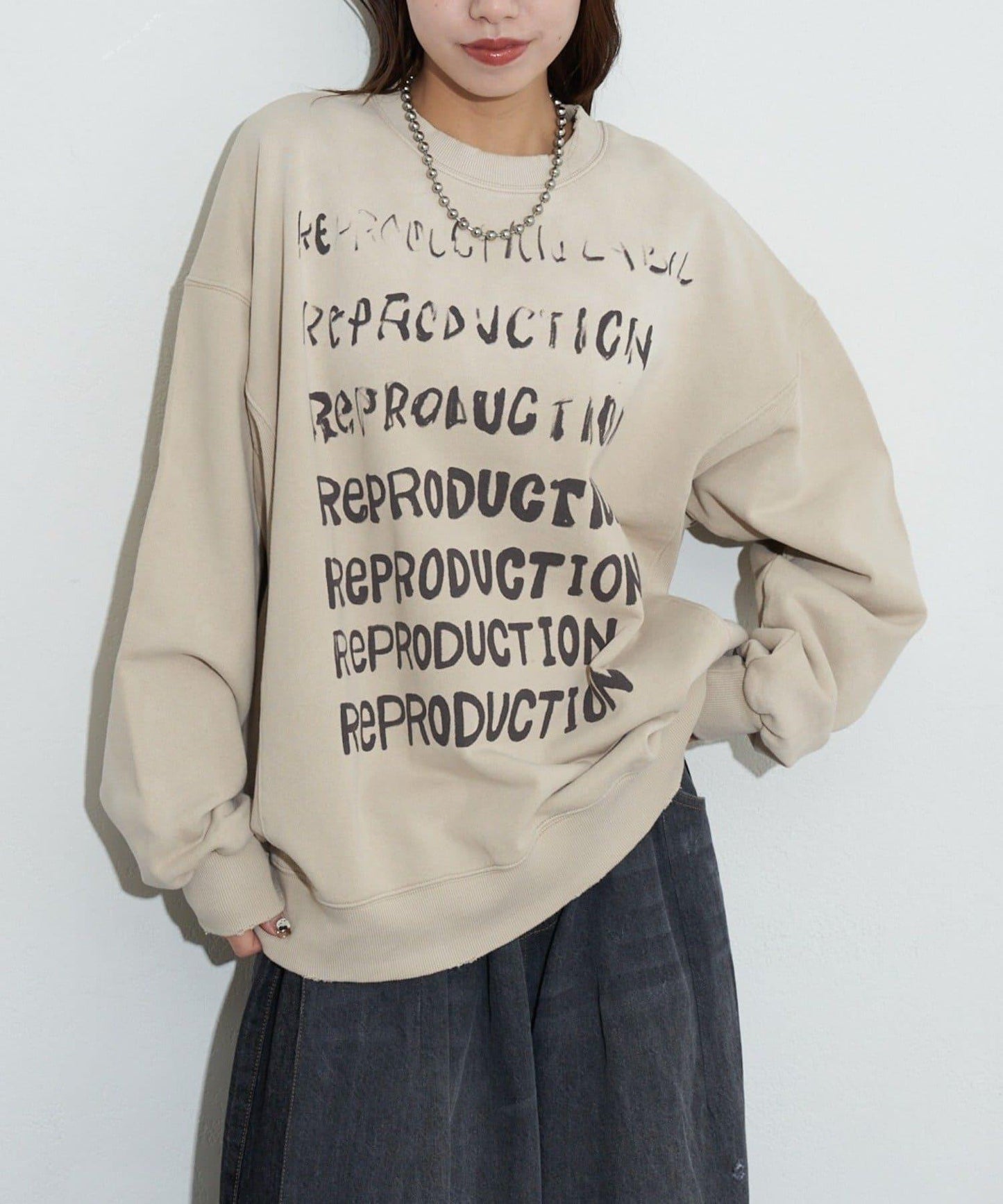 RePRODUCTION LABEL 插肩衛衣