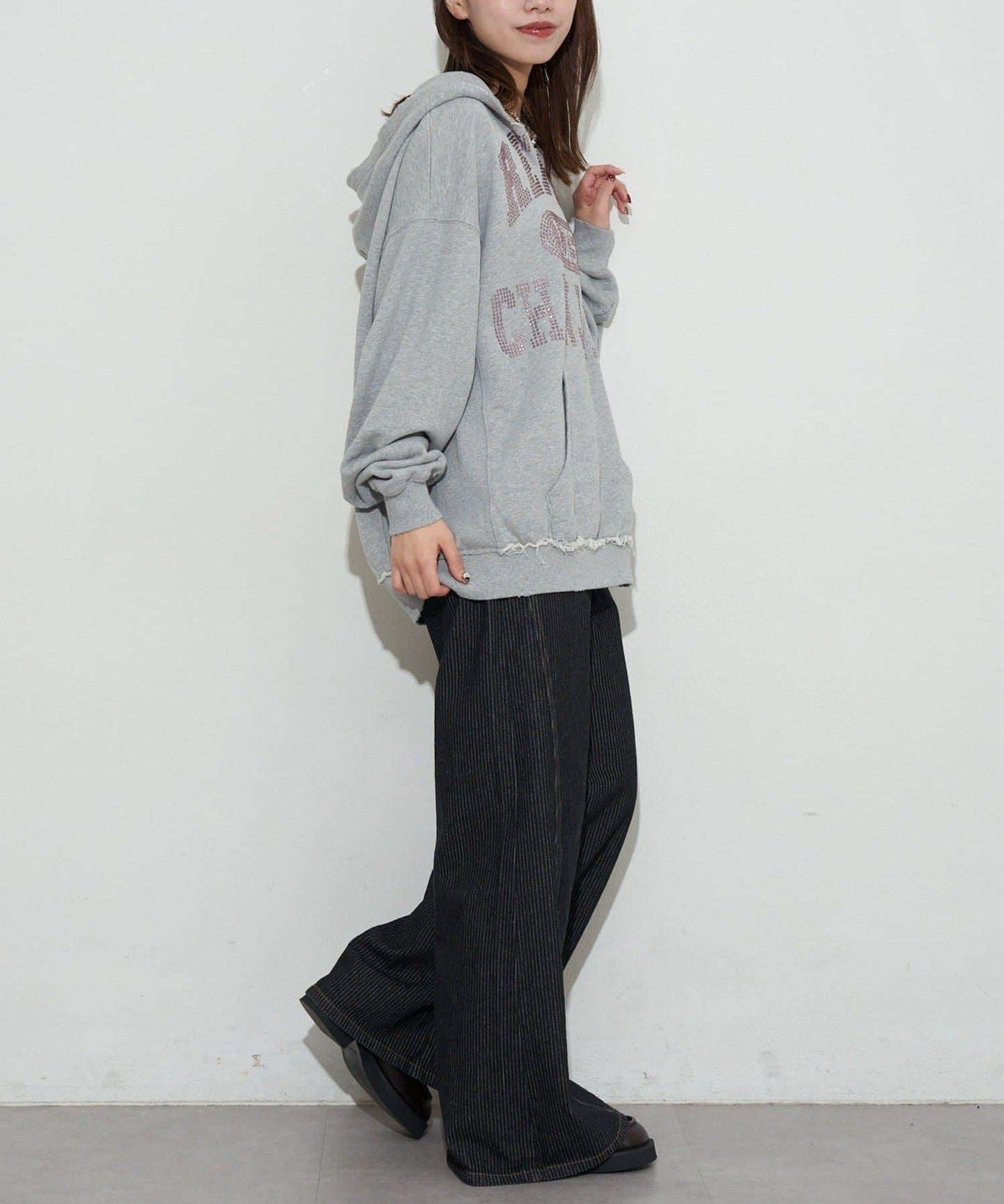 RePRODUCTION LABEL 開襟連帽衛衣