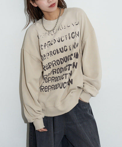 RePRODUCTION LABEL 插肩衛衣