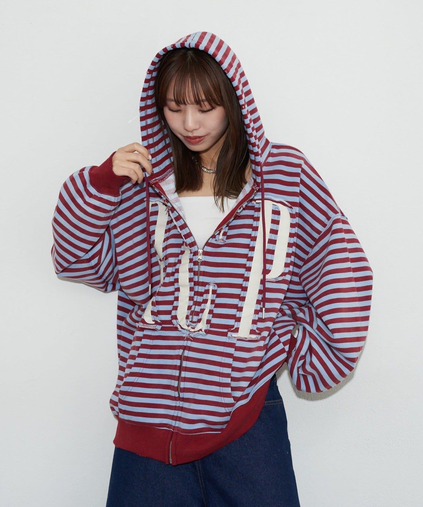 RePRODUCTION LABEL ZIP連帽衛衣