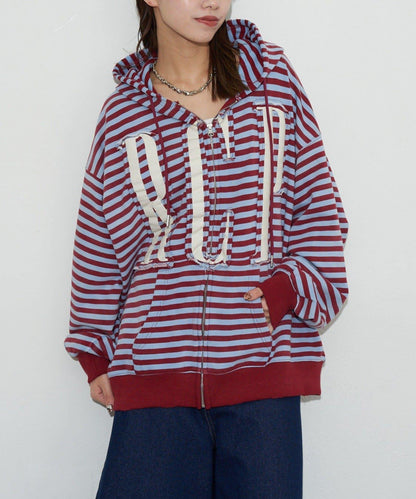 RePRODUCTION LABEL ZIP連帽衛衣