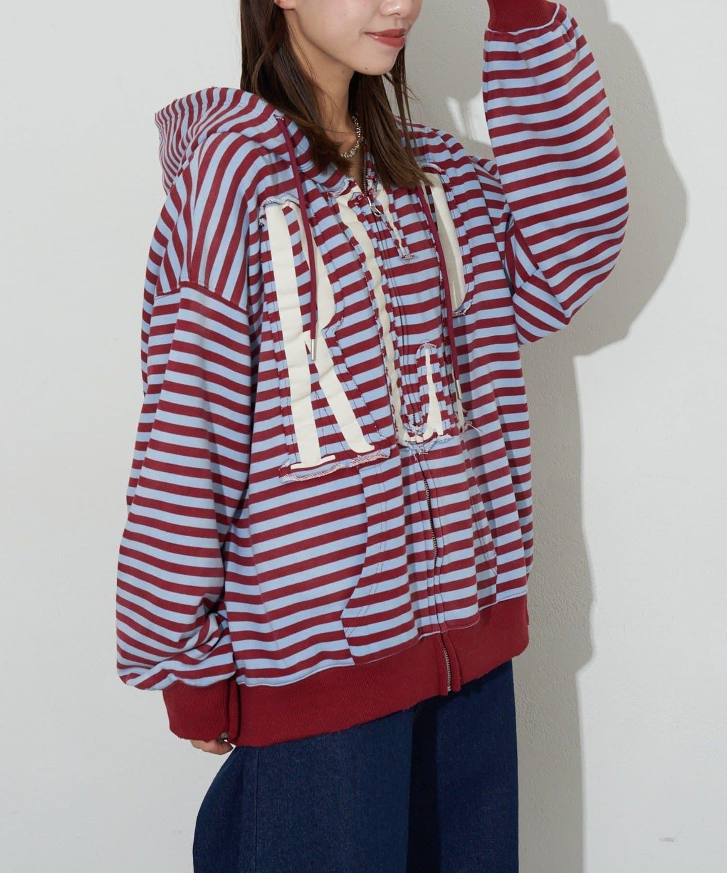 RePRODUCTION LABEL ZIP連帽衛衣