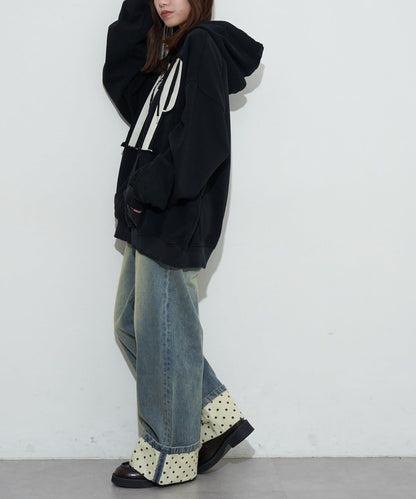 RePRODUCTION LABEL ZIP連帽衛衣