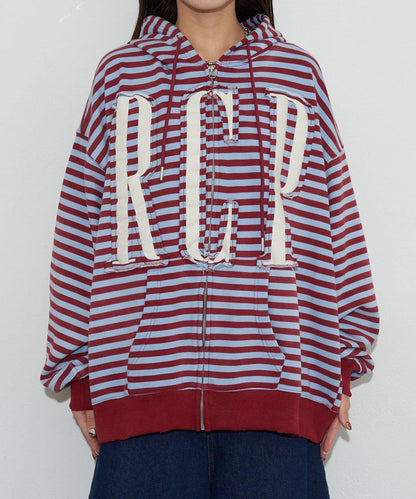 RePRODUCTION LABEL ZIP連帽衛衣