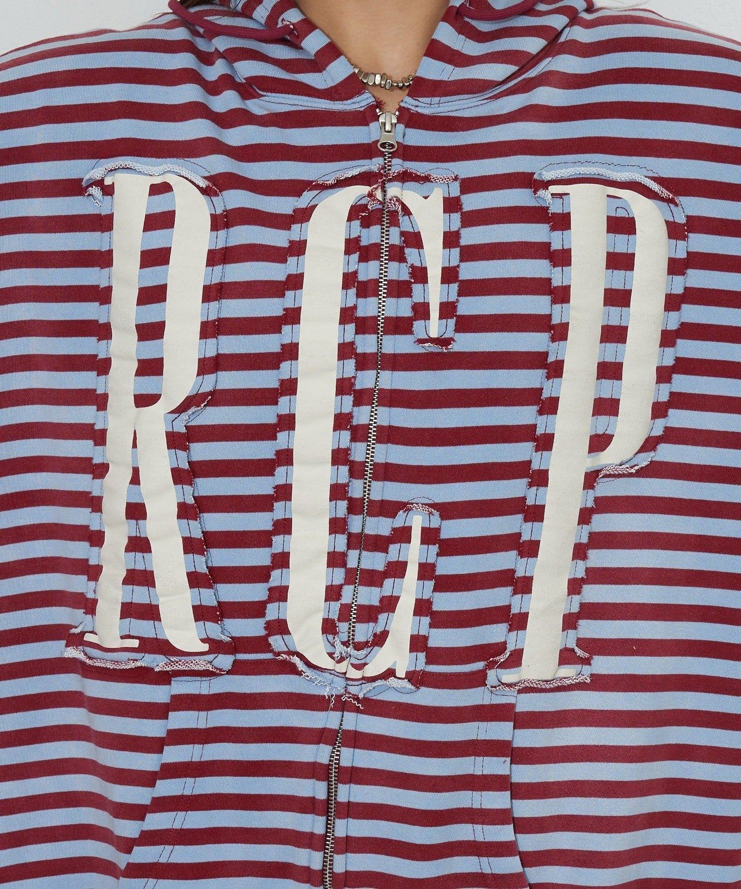 RePRODUCTION LABEL ZIP連帽衛衣