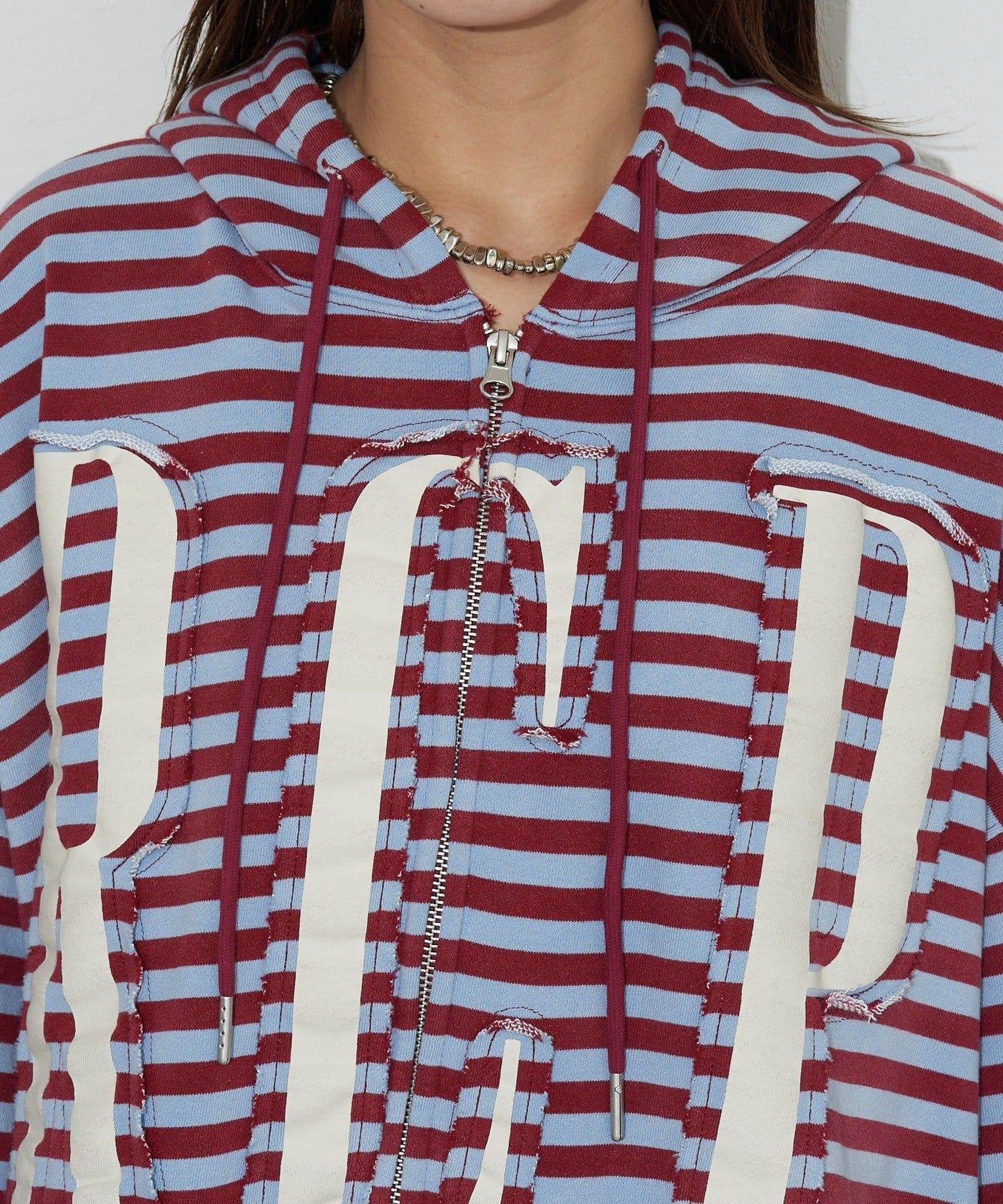 RePRODUCTION LABEL ZIP連帽衛衣