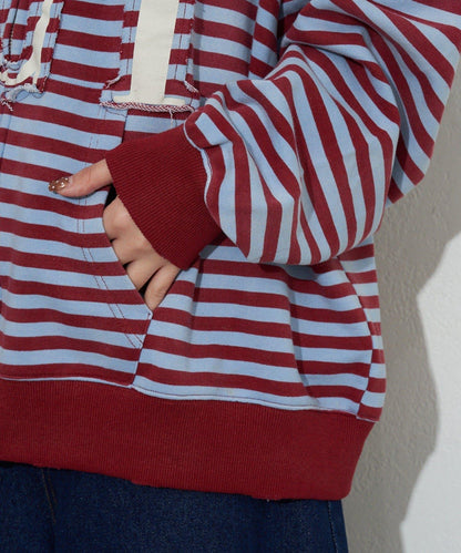 RePRODUCTION LABEL ZIP連帽衛衣