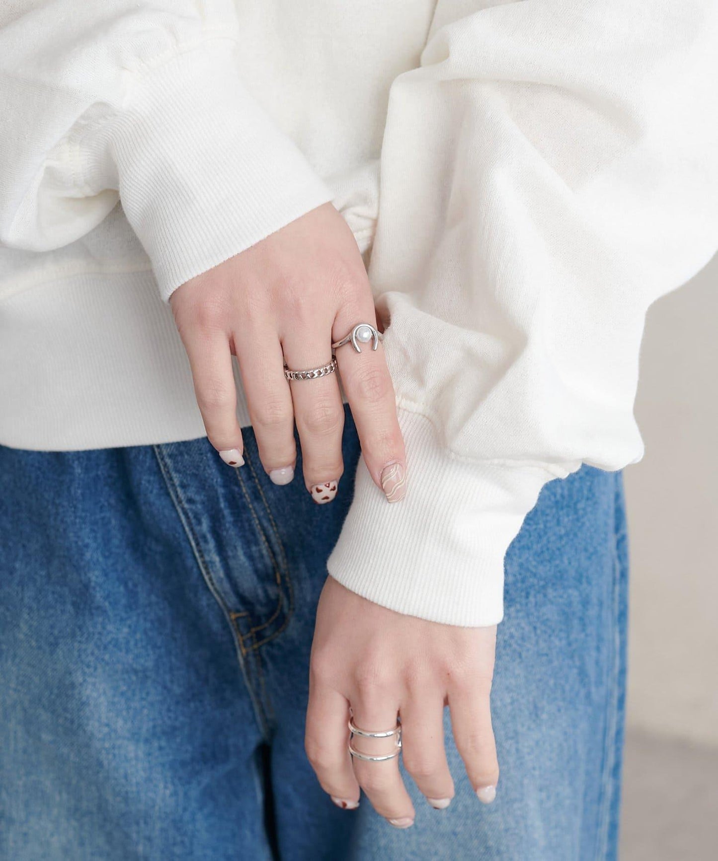 透感毛圈連帽開襟套頭上衣